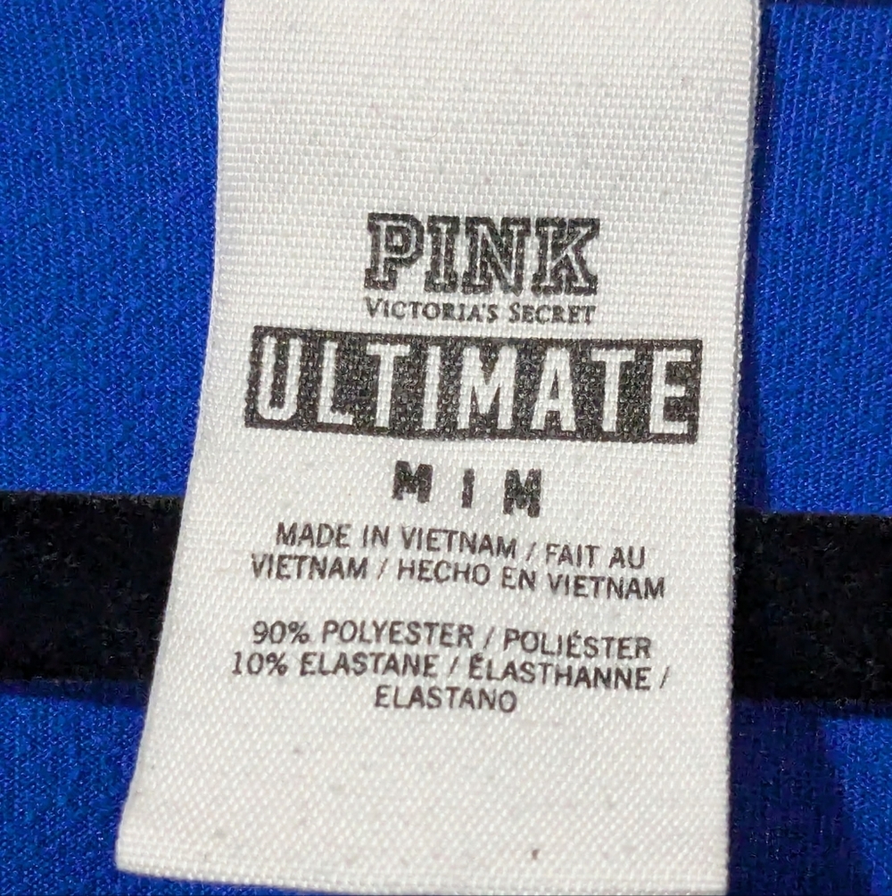 PINK Victoria's Secret Ultimate Half-Zip, Medium - Picture 2 of 2